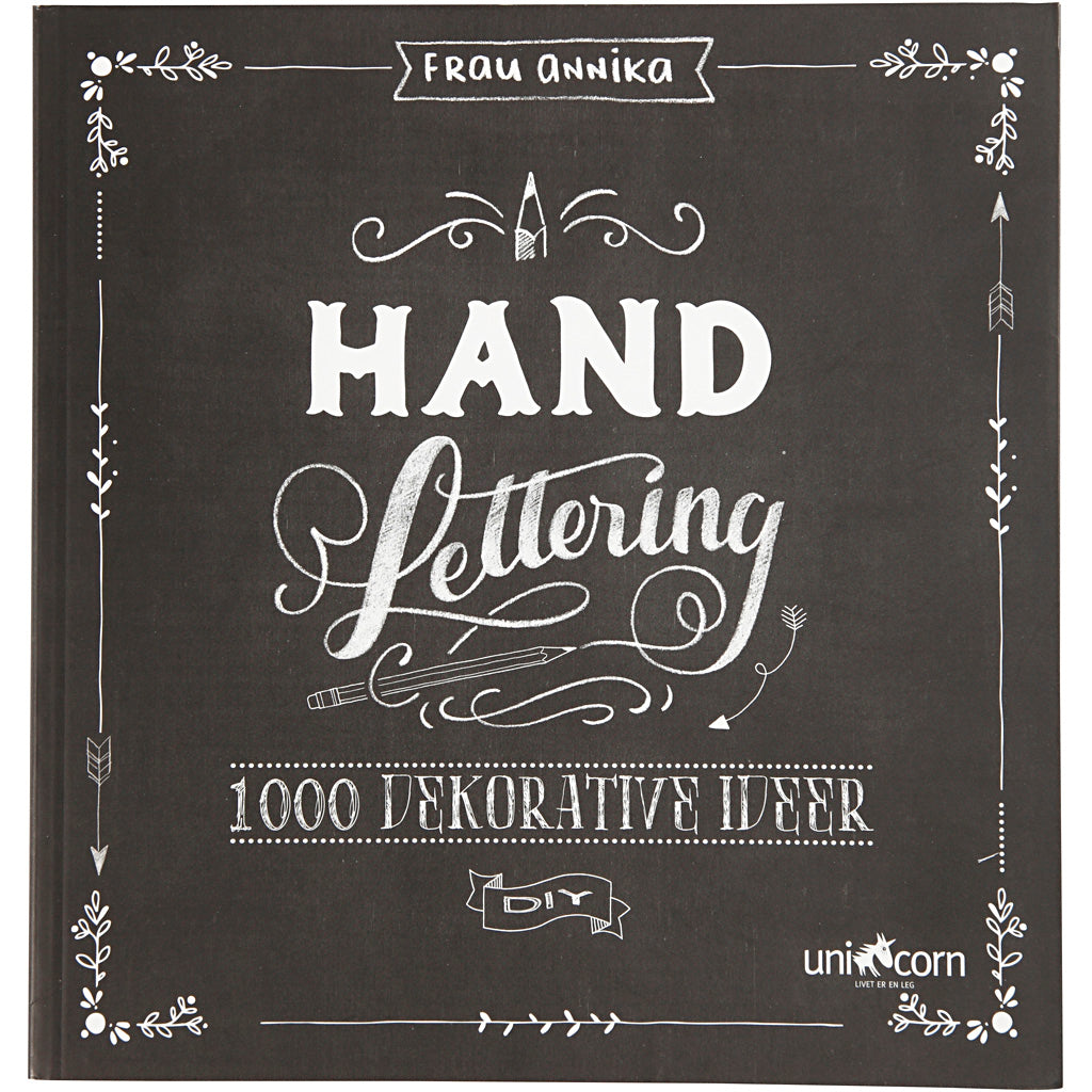 Inspirationsbog til 'Hand Lettering'