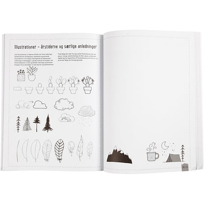 Øvehæfte til 'Hand Lettering'