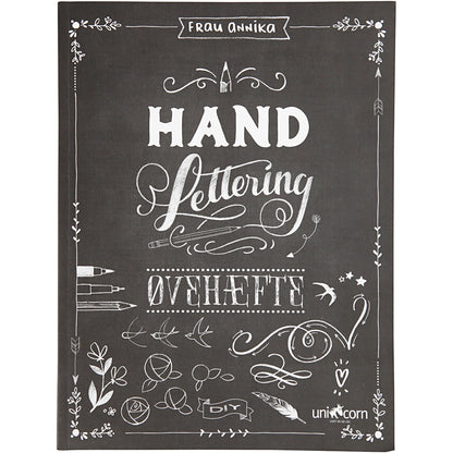 Øvehæfte til 'Hand Lettering'