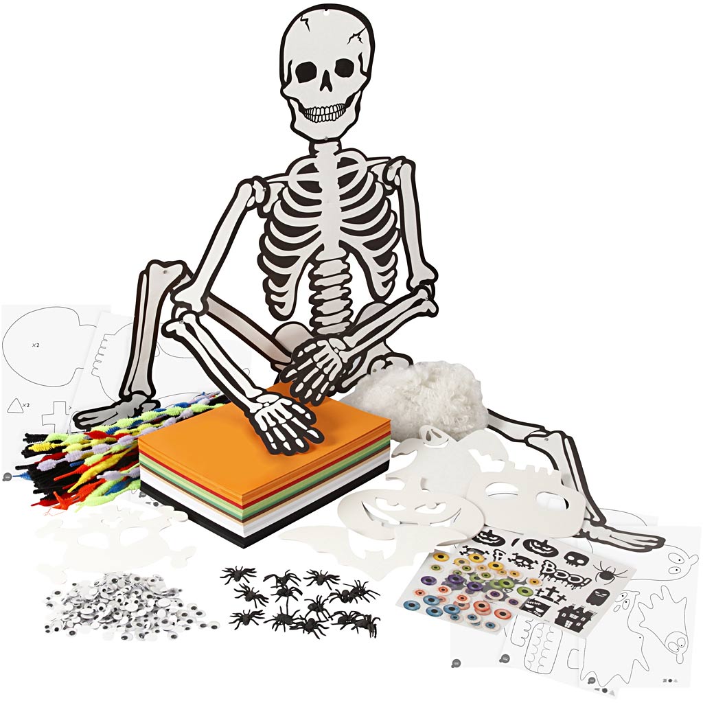 Sæt til kreativ Halloween