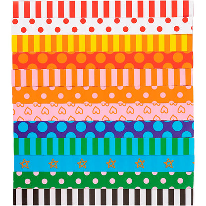 Guirlandestrimler med print