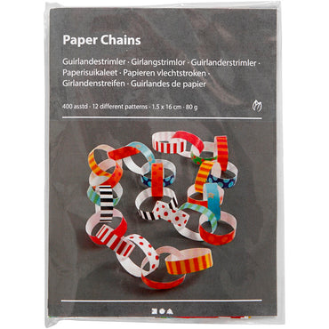 Guirlandestrimler med print
