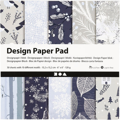 Designpapir i blok