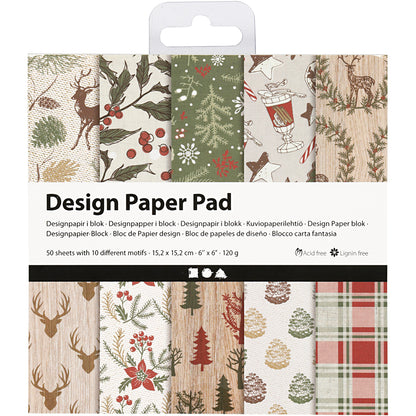 Designpapir i blok