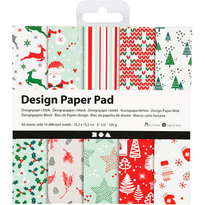 Designpapir i blok