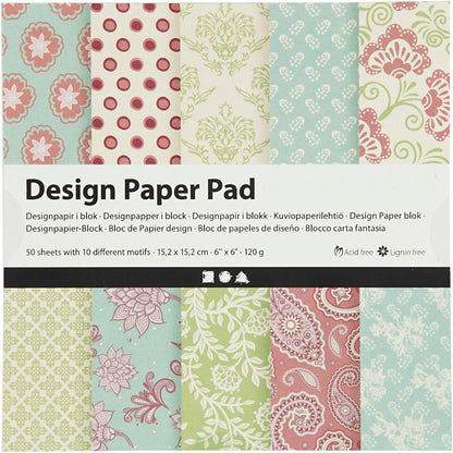 Designpapir i blok