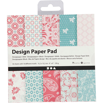 Designpapir i blok