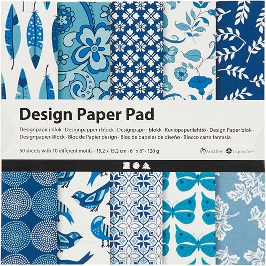 Designpapir i blok