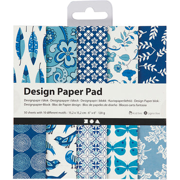 Designpapir i blok