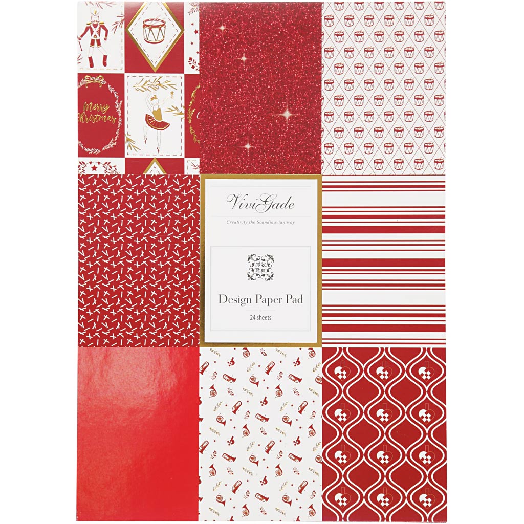 Designpapir i blok