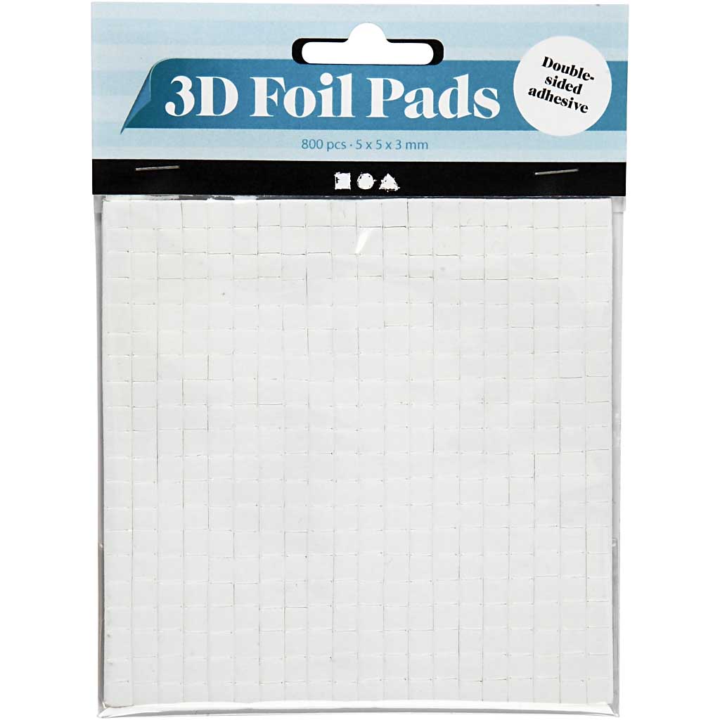 3D klæbepuder