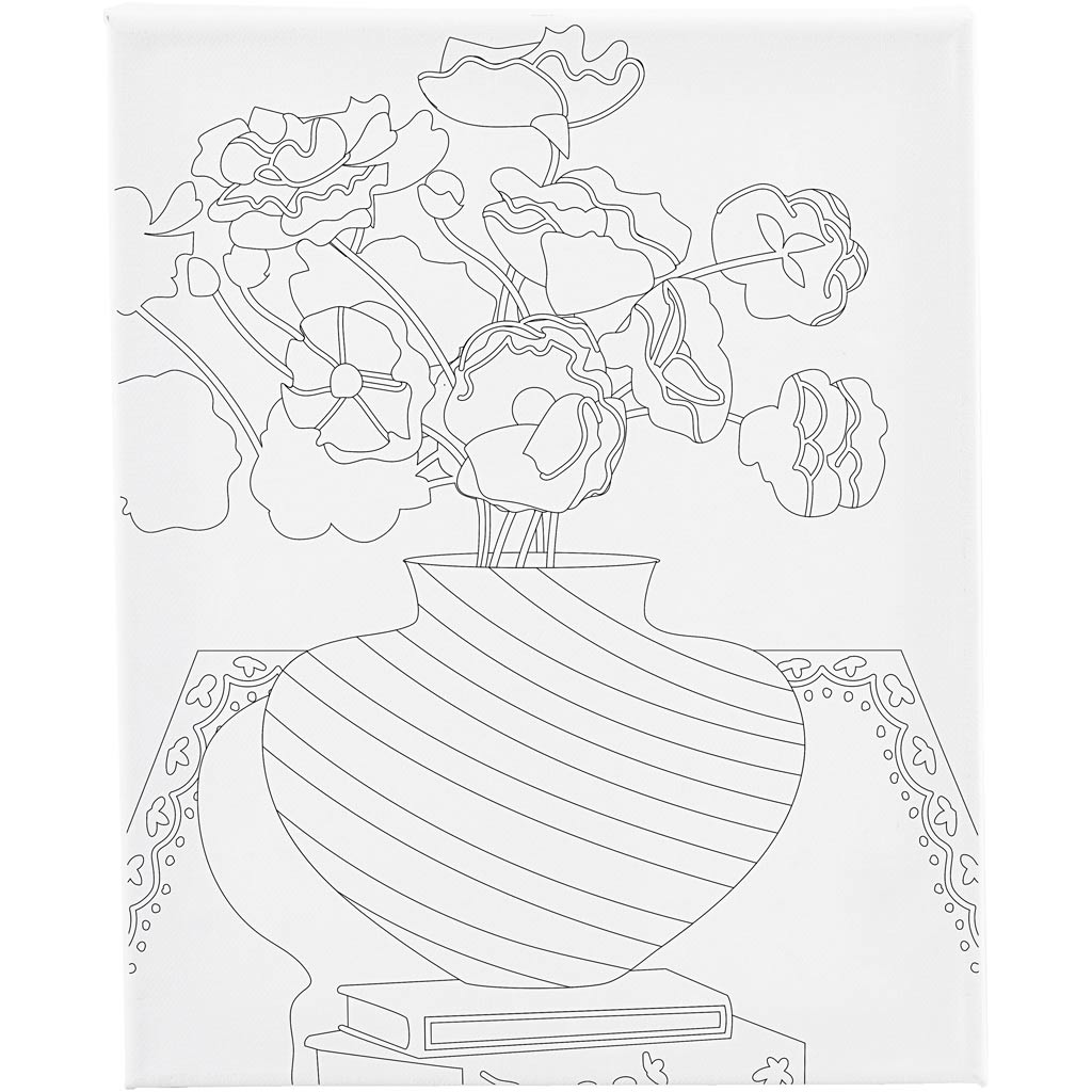Malerlærred med print