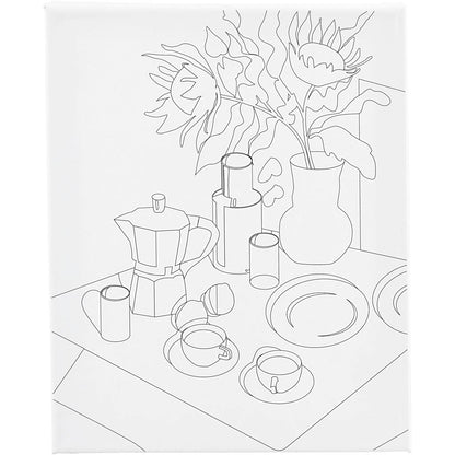 Malerlærred med print