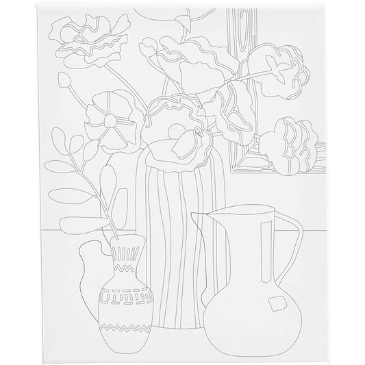 Malerlærred med print