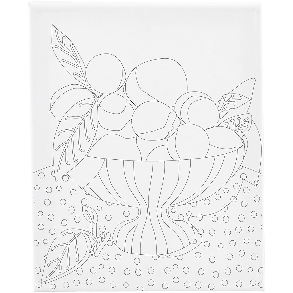 Malerlærred med print