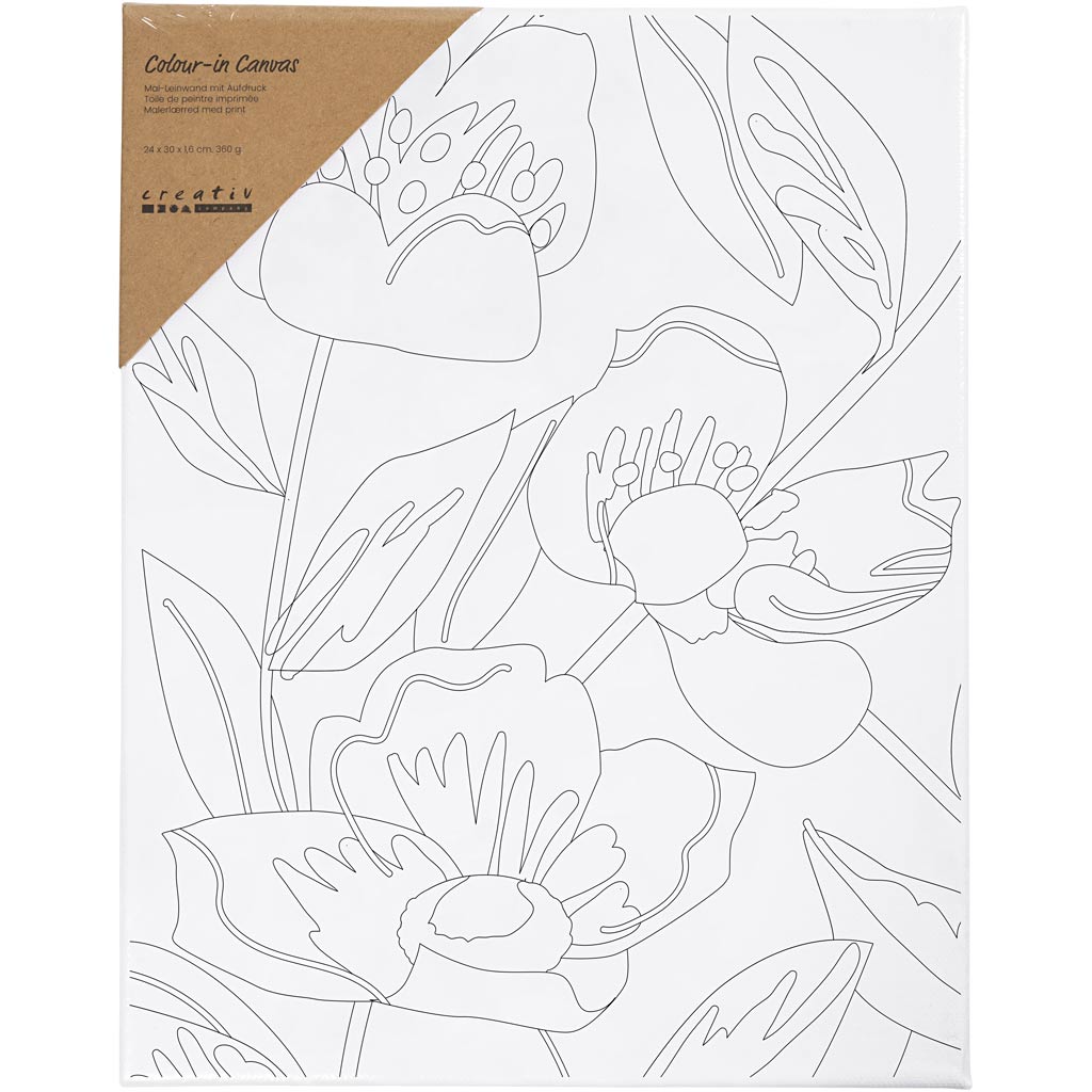 Malerlærred med print