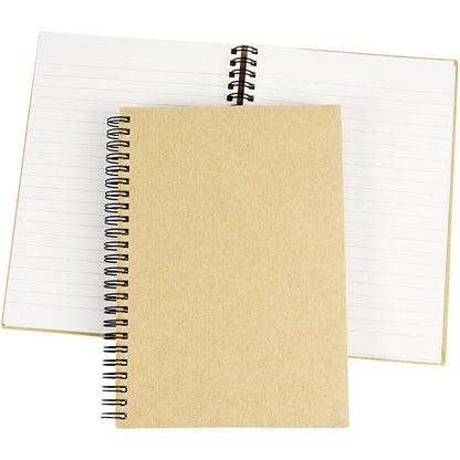 Notesbog med spiral