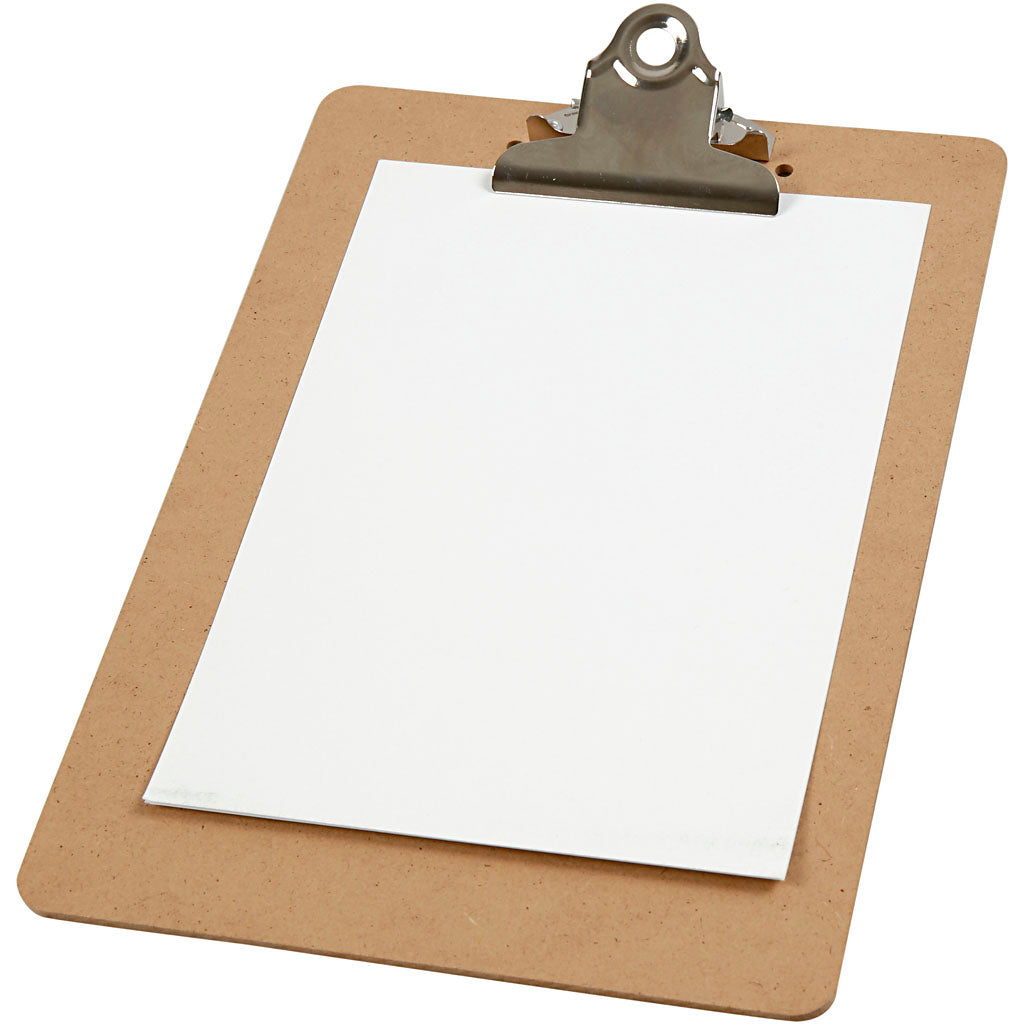 Clipboard/tegneunderlag