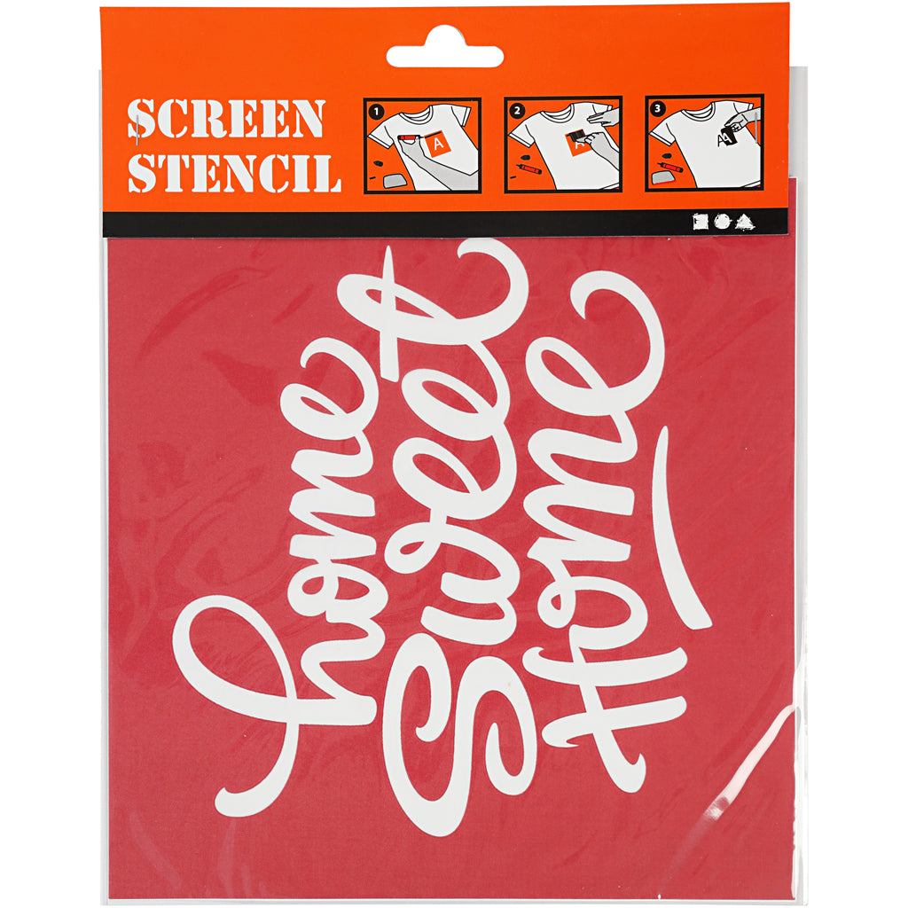 Screen stencil