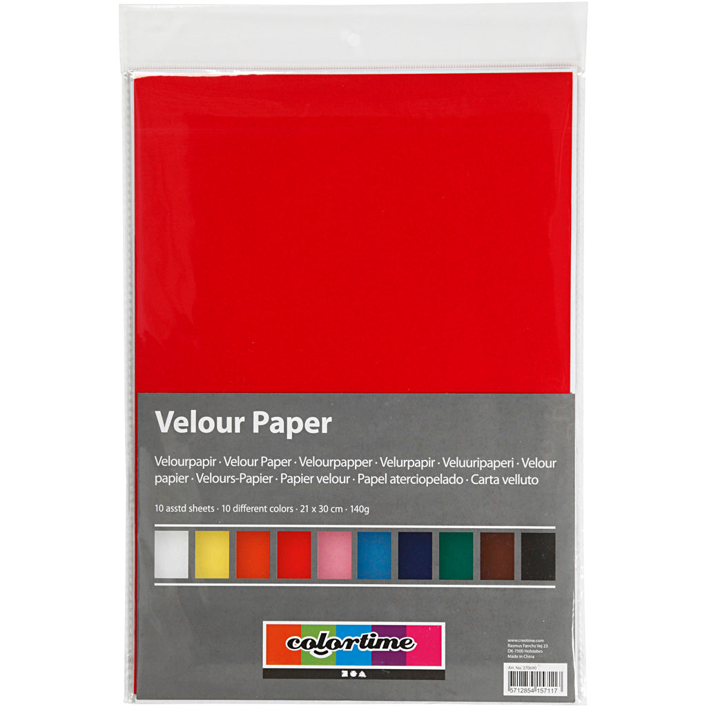 Velourpapir