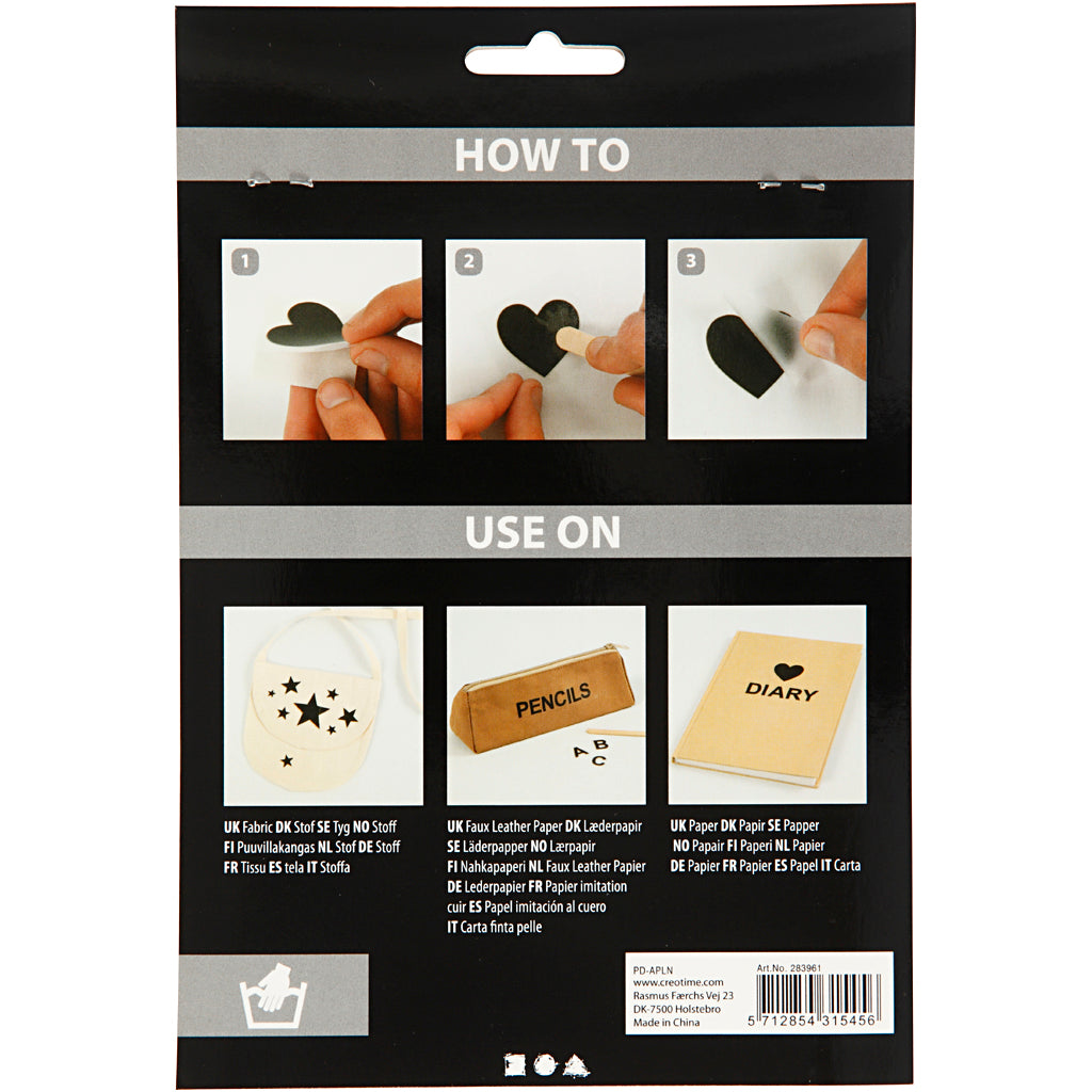 Rub on stickers