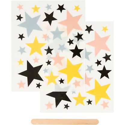 Rub on stickers