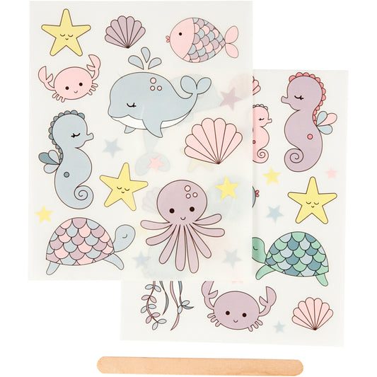 Rub on stickers
