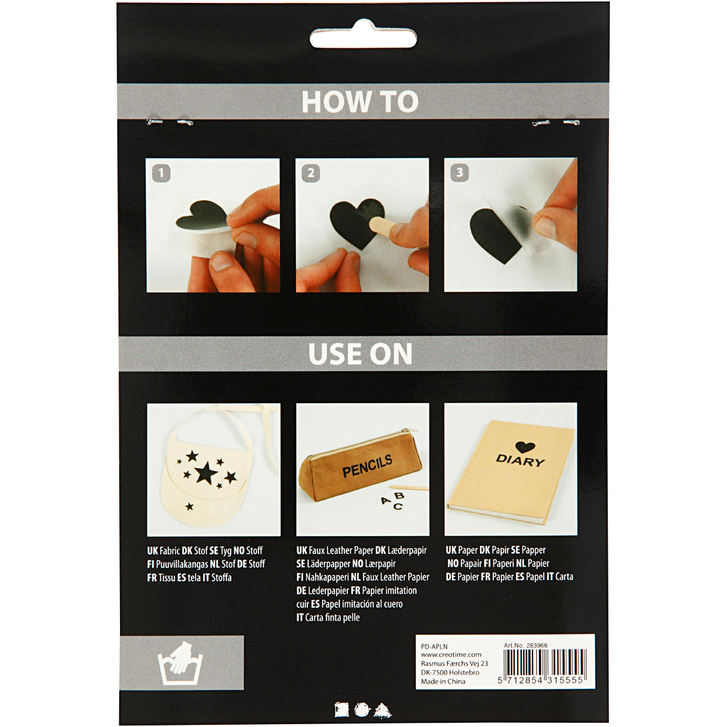 Rub on stickers