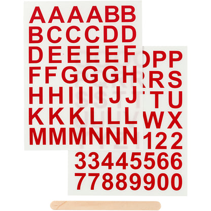 Rub on stickers