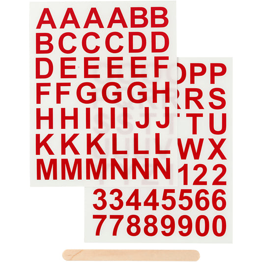 Rub on stickers