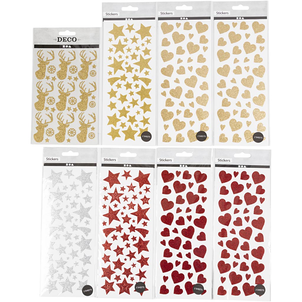 Glitterstickers