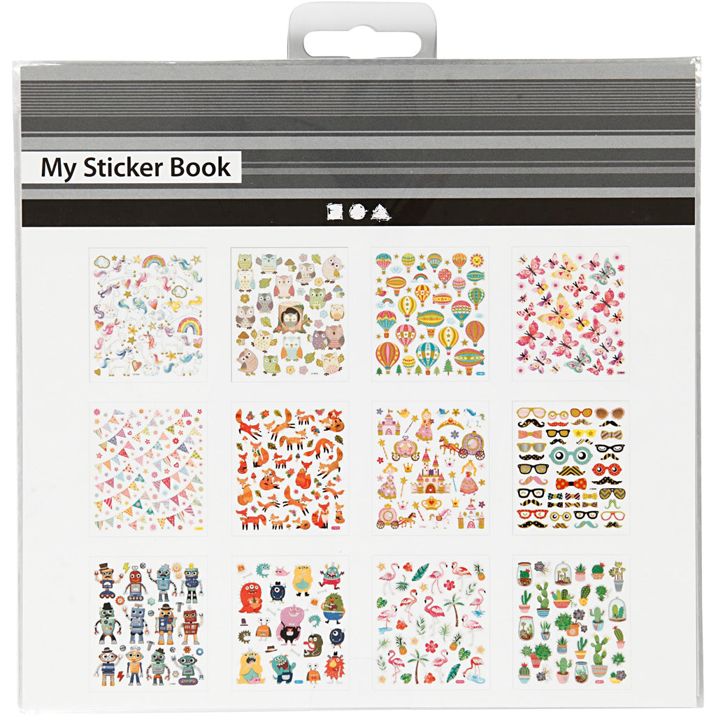Stickershæfte