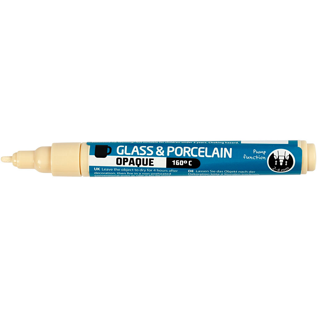 Glas- og porcelænstusch