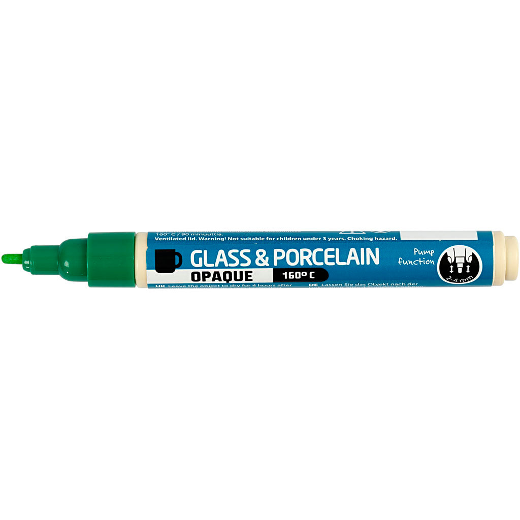Glas- og porcelænstusch