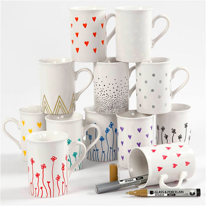 Glas- og porcelænstusch