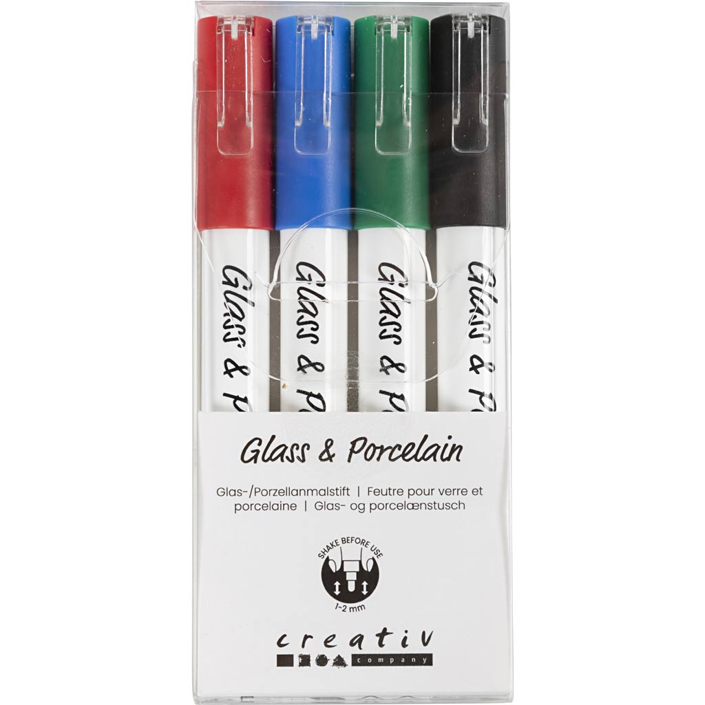 Glas- og porcelænstusch