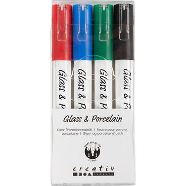 Glas- og porcelænstusch