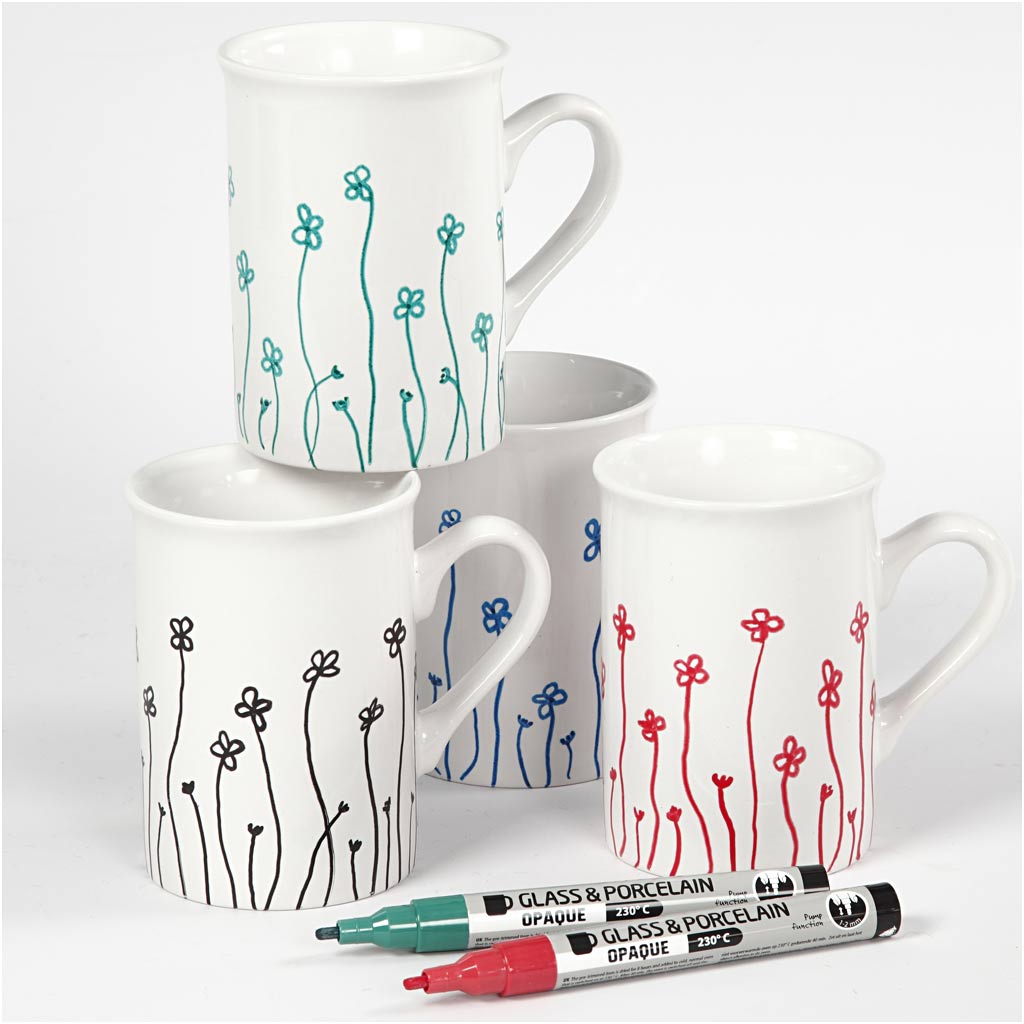 Glas- og porcelænstusch