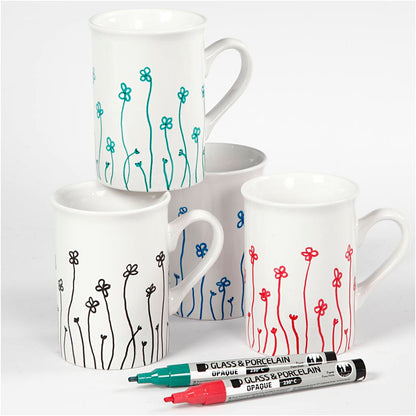 Glas- og porcelænstusch