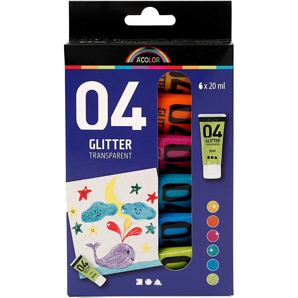 Akrylmaling Glitter