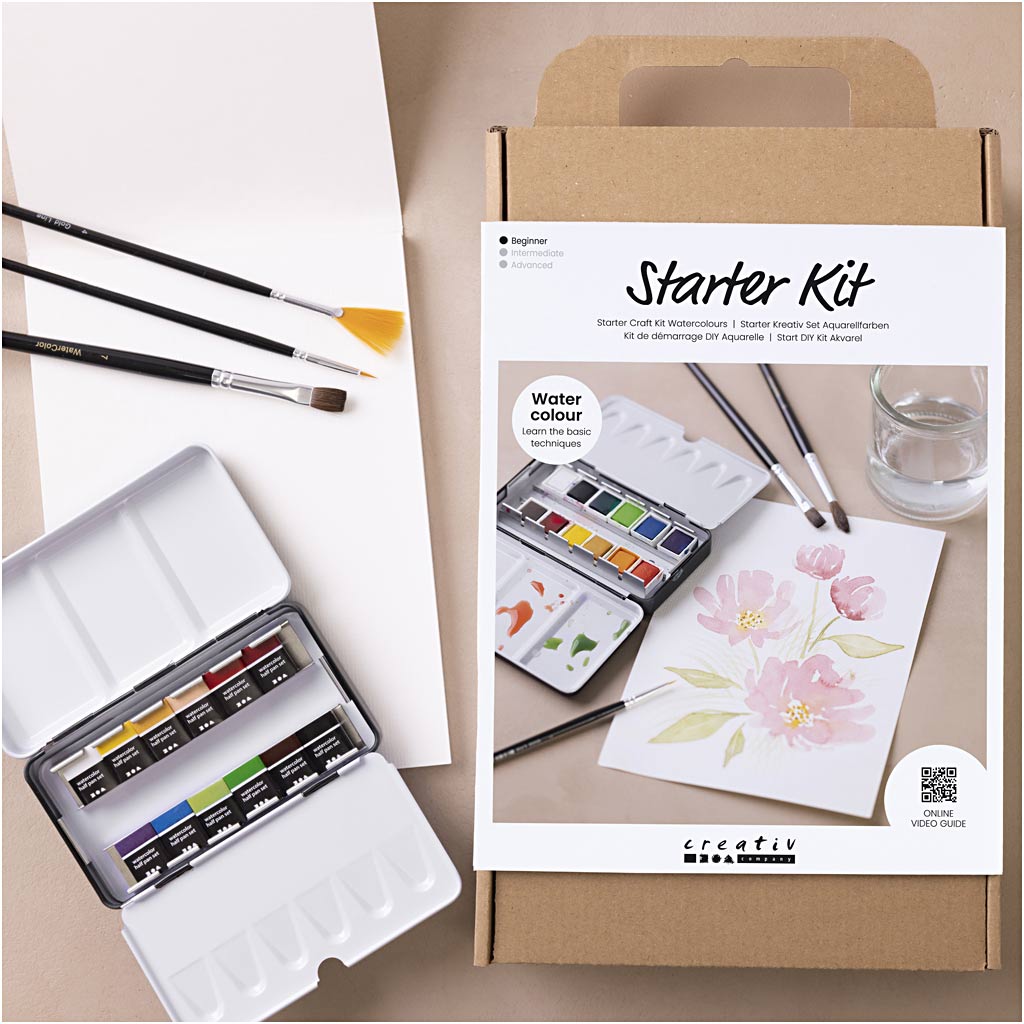 Start DIY-sæt Akvarel