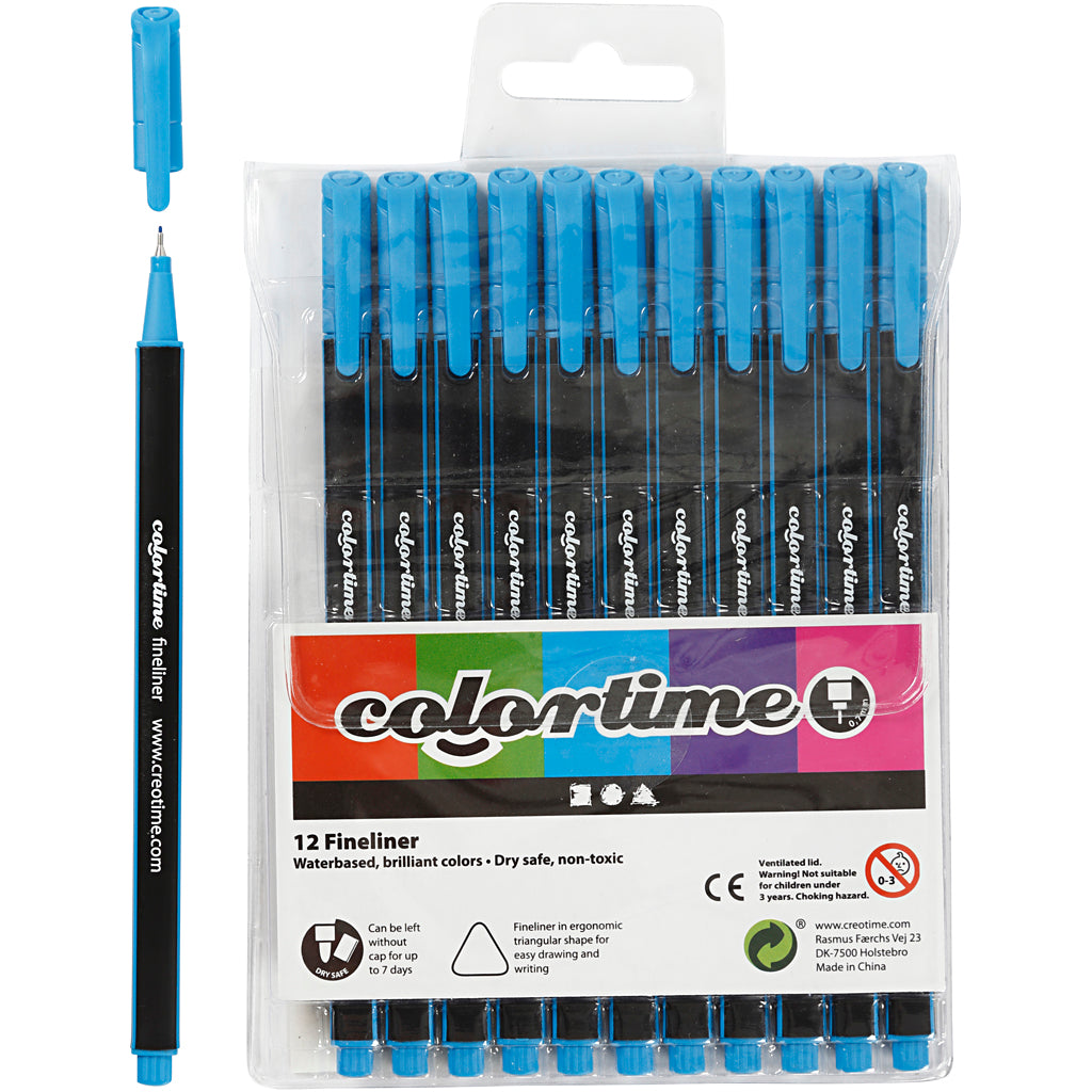 Colortime Fineliner Tusch