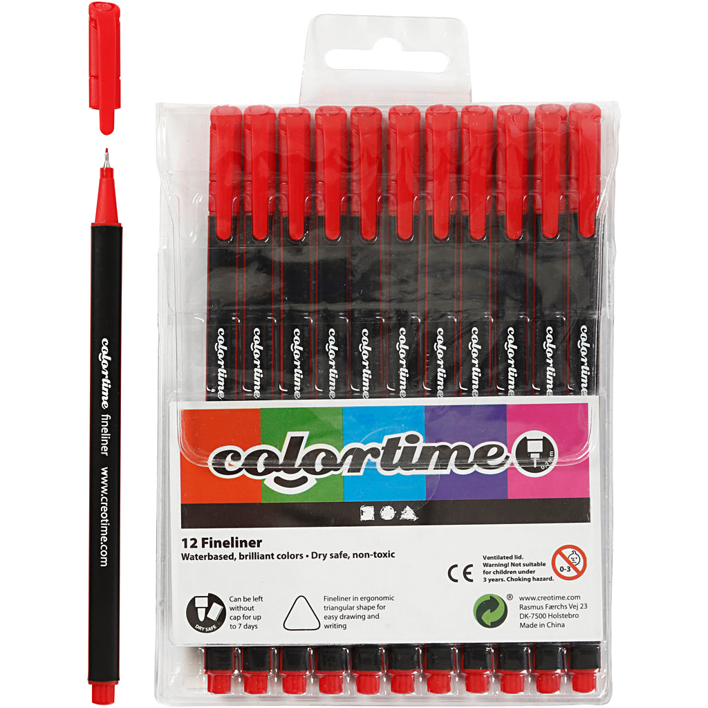 Colortime Fineliner Tusch