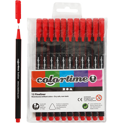 Colortime Fineliner Tusch