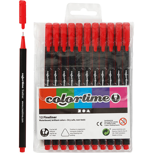 Colortime Fineliner Tusch