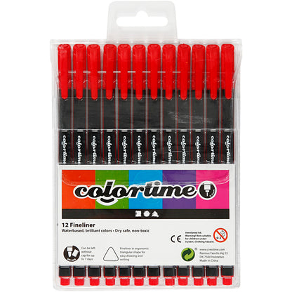 Colortime Fineliner Tusch