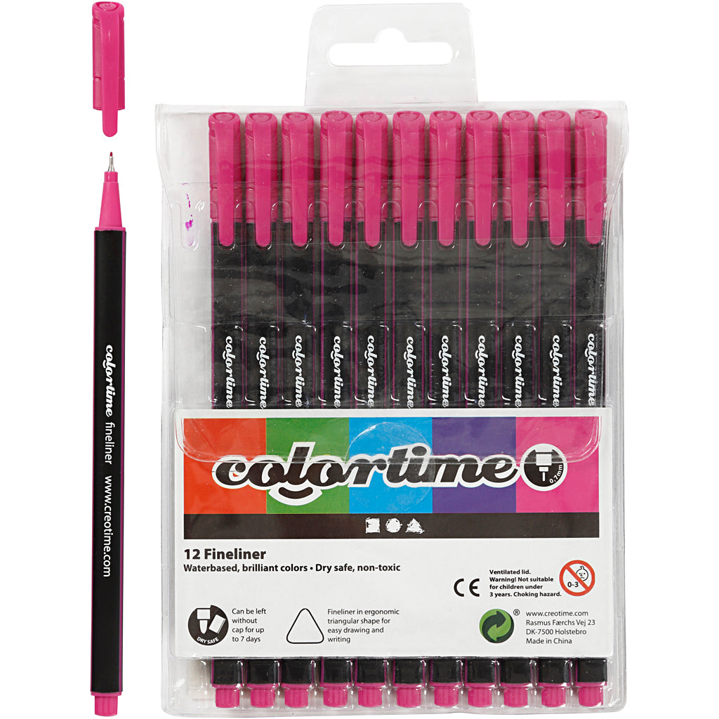Colortime Fineliner Tusch