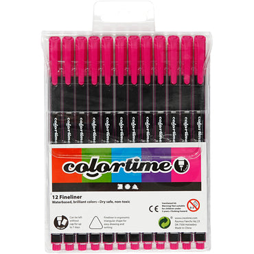 Colortime Fineliner Tusch