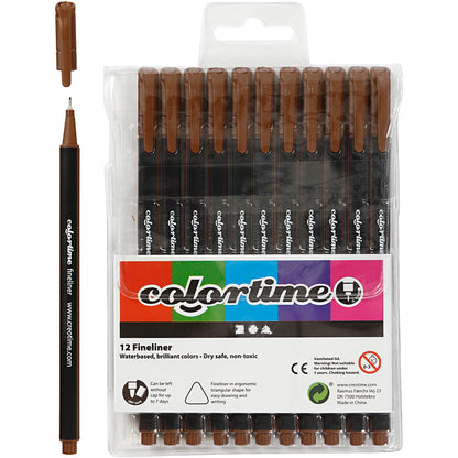 Colortime Fineliner Tusch