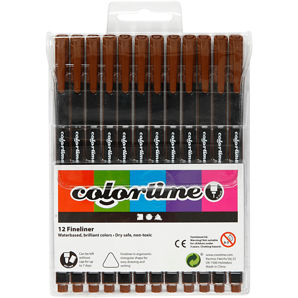 Colortime Fineliner Tusch